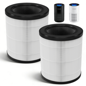 Replacement Filter Compatible with Fetions ZQA-4000A Air Purifier, 3-Stage H14 Grade True HEPA Filter