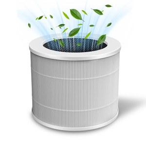 FETIONS H13 True HEPA Filter Replacement Suitable for small air purifiers, High-efficiency purification, White ,1 pack