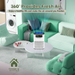 Fetions H13 HEPA Air Purifiers for Home With ZQA3000A, Fragrance Sponge Sleep Mode, white