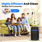 FETIONS HEPA Air Purifier for Home Up to 1250 ft², Air Purifier for Home Pets with Sleep Mode, 4 Fan Speeds, 5 Night Light Modes, Fragrance Function