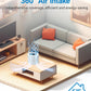 FETIONS H13 True HEPA Filter Replacement Suitable for small air purifiers, High-efficiency purification, White ,1 pack