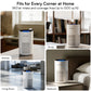 H14 HEPA Air Purifiers for Home for Pet Hair, Odors, Pollen, Smoke, Compact Air Cleaner with 3 Speeds, Timer, Aroma Quiet 360°Intake Filter, Fragrance Function