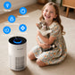H14 HEPA Air Purifiers for Home for Pet Hair, Odors, Pollen, Smoke, Compact Air Cleaner with 3 Speeds, Timer, Aroma Quiet 360°Intake Filter, Fragrance Function