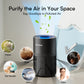 Fetions Air Purifier for Home Bedroom Large Room , H14 HEPA Air Filter, Child Lock, Sleep Mode, Fan Speed Control, Timer Function for Pets, Dust, Pollen