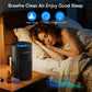 Fetions Air Purifier for Home Bedroom Large Room , H14 HEPA Air Filter, Child Lock, Sleep Mode, Fan Speed Control, Timer Function for Pets, Dust, Pollen