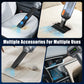 Handheld Car Vacuum Cleaner, 19000Pa Vacuum Cleaner and Air Duster,Type-C Charge, LED Light, Multi-Nozzles for Car, Home, Office, Pet