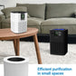 FETIONS H13 True HEPA Filter Replacement Suitable for small air purifiers, High-efficiency purification, White ,1 pack